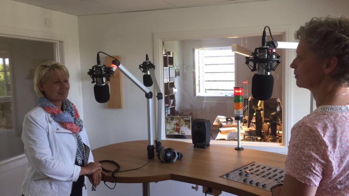 Radiointerview beim Friisk Funk